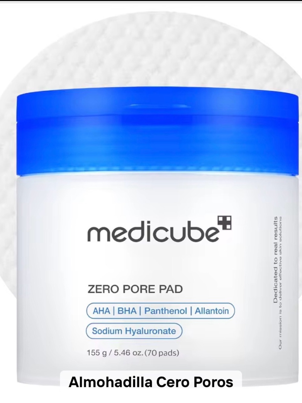 Medicube Zero Pore Pad — Blue & White